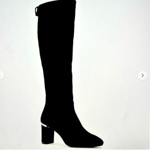 Nib Alfani Women's  Nessiil Leather Close toe Fashion Boots